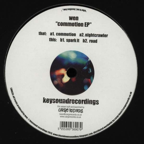 Wen - Commotion EP 12" Keysound Recordings – LDN035