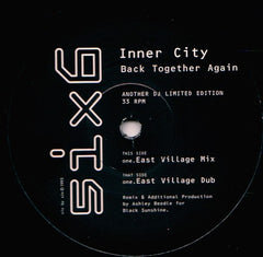 Inner City - Back Together Again 12" SIXT104DJ2 6 x 6 Records