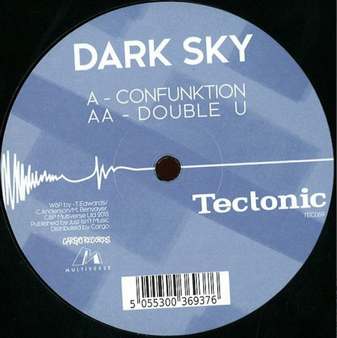 Dark Sky - Confunktion / Double U 12" Tectonic ‎– TEC069