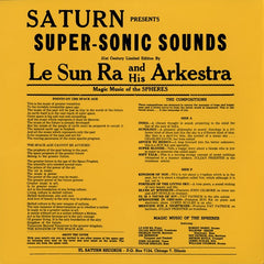 Sun Ra And His Arkestra - Super-Sonic Jazz 12" SRLP0216 El Saturn Records