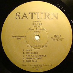 Sun Ra And His Arkestra - Super-Sonic Jazz 12" SRLP0216 El Saturn Records