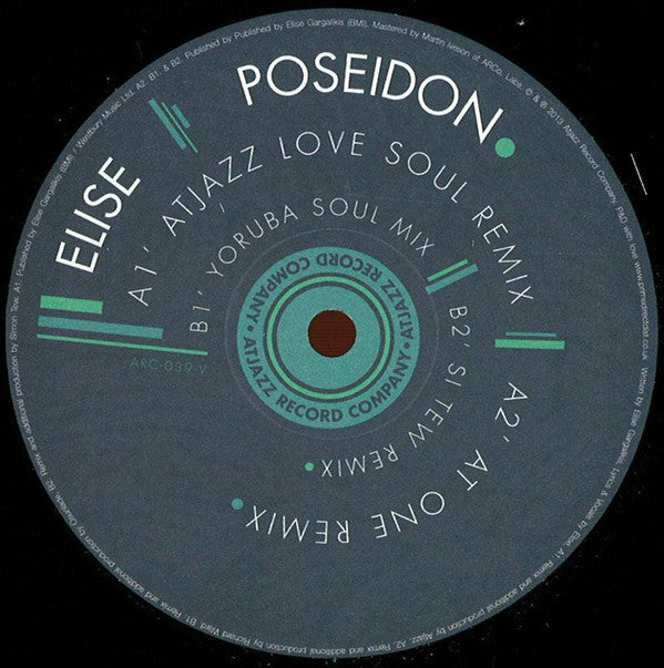 Elise Gargalikis – Poseidon Atjazz – ARC039V