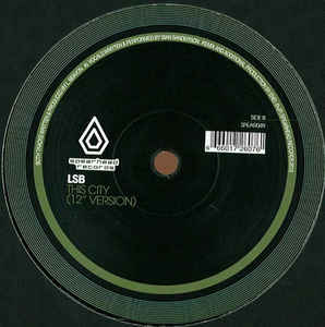 LSB - Overthinking / This City Spearhead Records – SPEAR049