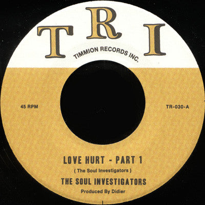The Soul Investigators – Love Hurt Timmion Records – TR030