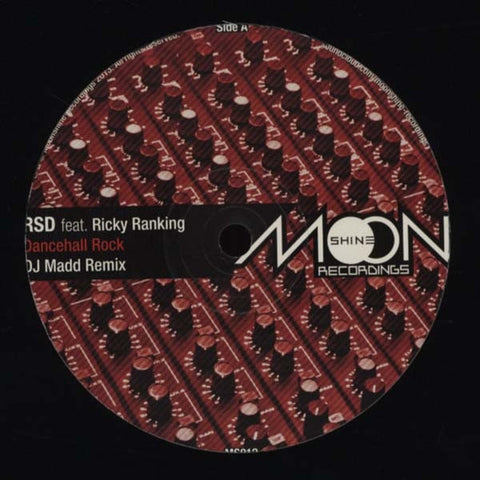 RSD, Ricky Ranking - Dancehall Rock Remixed 12" MS012 Moonshine Recordings