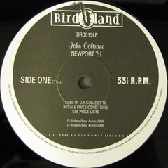 John Coltrane - Newport '61 12" BIRD015LP Birdland