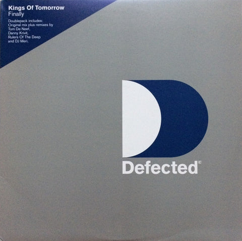 Kings Of Tomorrow ‎– Finally - Defected ‎– DFECT37X