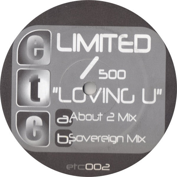 Vinyl Baby - Loving U 12" ETC002 ETC Recordings