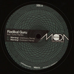 Radikal Guru, Echo Ranks - Warning 12" MS013 Moonshine Recordings