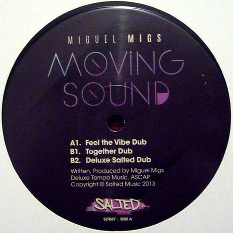 Miguel Migs ‎– Moving Sound  - Salted Music ‎– SLT067