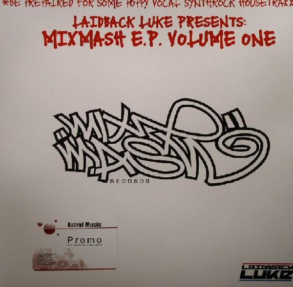 Laidback Luke - Mixmash EP Volume One 12" MM00001LP Mixmash