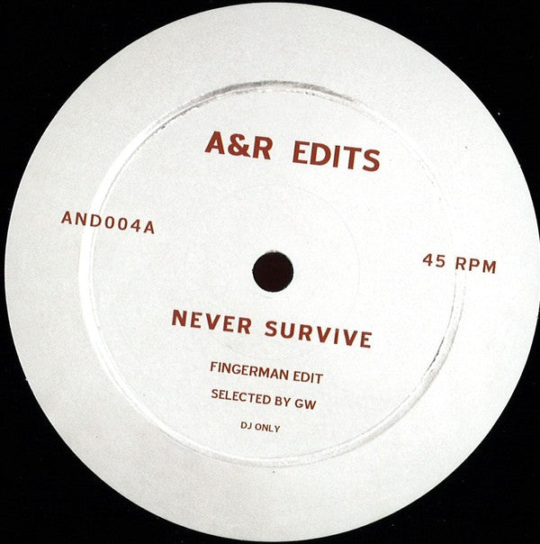 Fingerman - Never Survive / Fool - AND004 A&R Edits