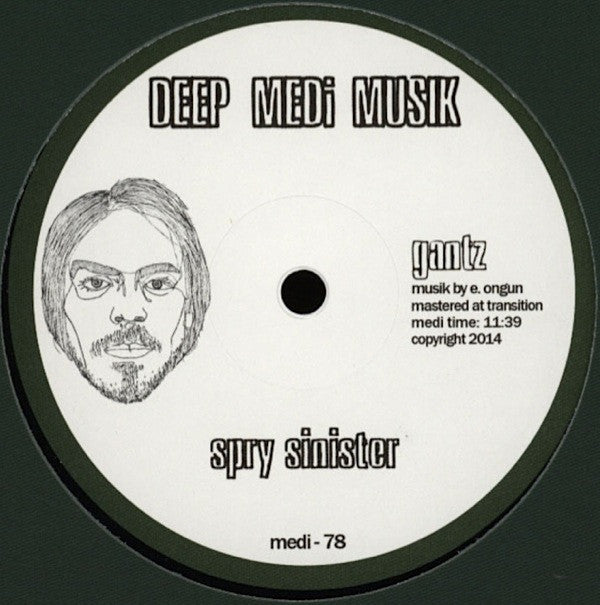 Gantz - Spry Sinister 12" Deep Medi Musik – medi-78