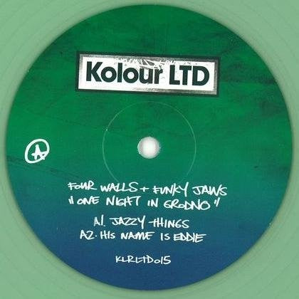 Four Walls + Funkyjaws – One Night In Grodno 12" Pale Green Kolour LTD – KLRLTD015