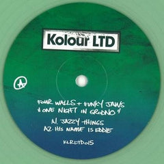 Four Walls + Funkyjaws – One Night In Grodno 12" Pale Green Kolour LTD – KLRLTD015