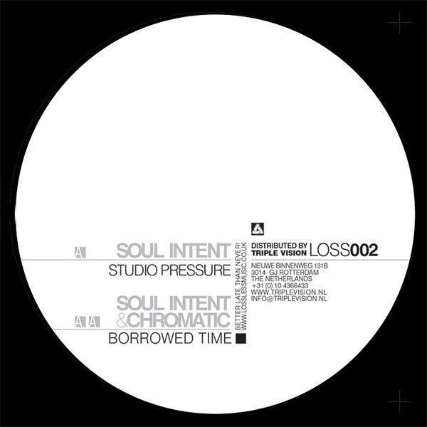 Soul Intent – Studio Pressure Lossless Music – LOSS002