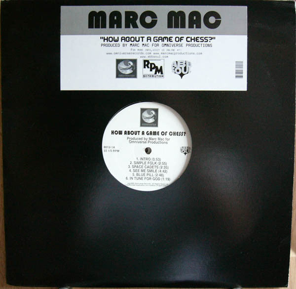 Marc Mac – How About A Game Of Chess? Label: ABB Soul – 8012-1