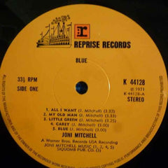 Joni Mitchell - Blue 12" K44128 Reprise Records