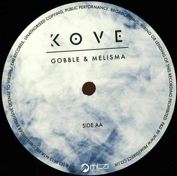 Kove – Gobble & Melisma More Than Alot Records – MTA033