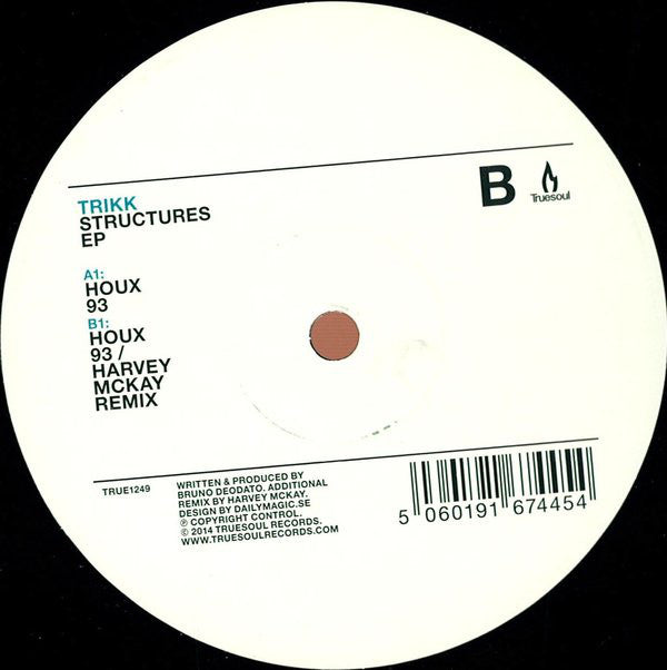Trikk – Structures EP Truesoul – TRUE1249