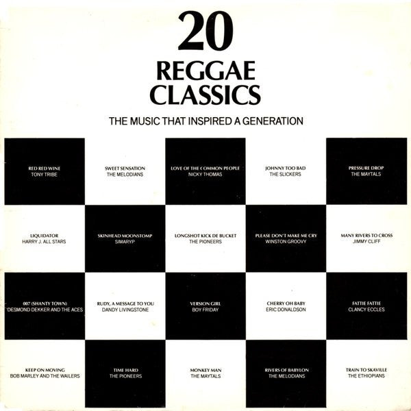 Various - 20 Reggae Classics 12" TRLS222 Trojan Records