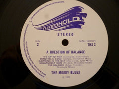 The Moody Blues - A Question Of Balance 12" Threshold Records THS3