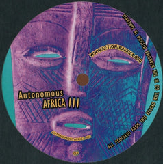 Various - Autonomous Africa III 12" AA003 Autonomous Africa