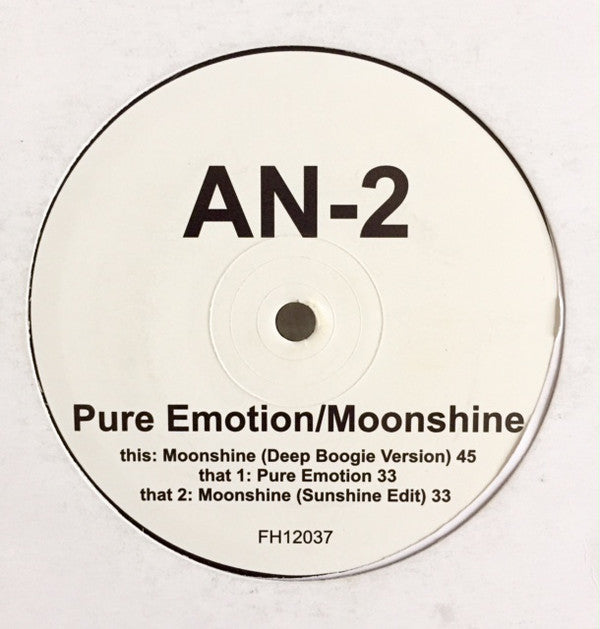 AN-2 – Pure Emotion / Moonshine Faith & Hope Records Limited – FH12037