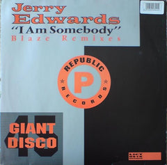Jerry Edwards - I Am Somebody 12" LICT021X Republic Records