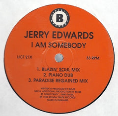 Jerry Edwards - I Am Somebody 12" LICT021X Republic Records