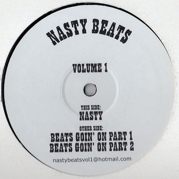 Unknown Artist – Nasty Beats Volume 1 - PROMO – NAS 1