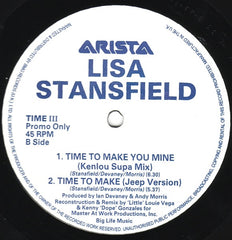 Lisa Stansfield - Time To Make You Mine 12" TIMEIII Arista
