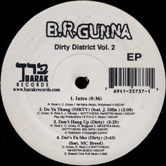 B.R. Gunna – Dirty District Vol. 2 EP 12" Barak Records – BRK35737