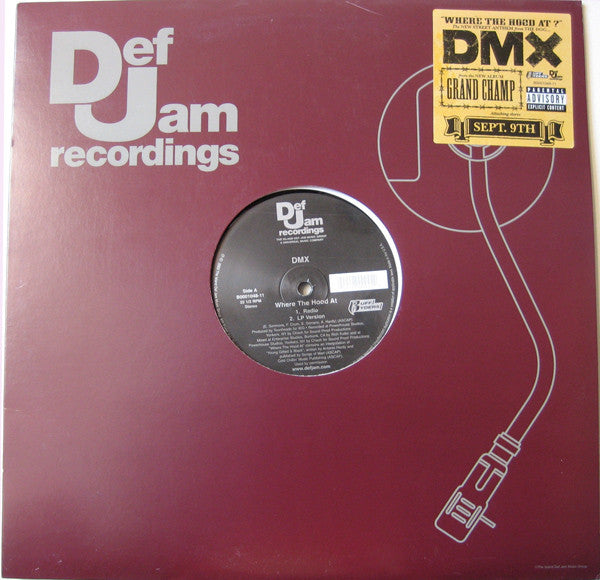 DMX – Where The Hood At Def Jam Recordings – B000104811