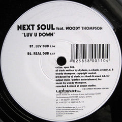 Next Soul, Woody Thompson - Luv U Down 12" UPUS006 Upbeat Records USA