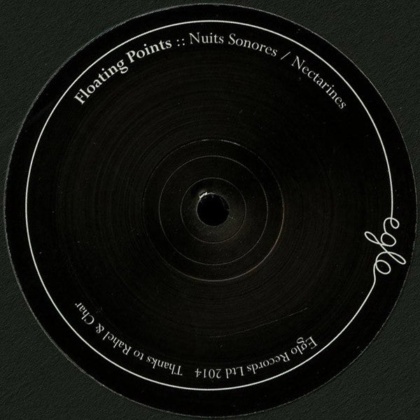 Floating Points - Nuits Sonores / Nectarines - EGLO41 Eglo Records