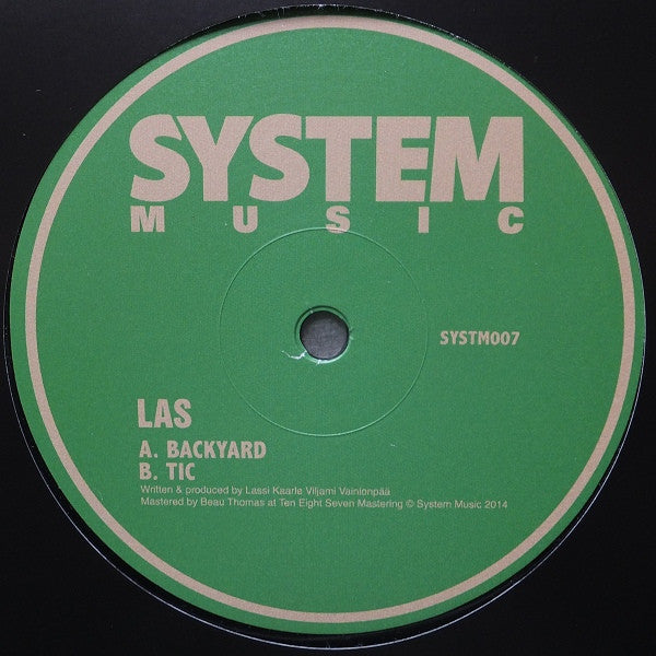 Las - Backyard / Tic - SYSTM007 System Music