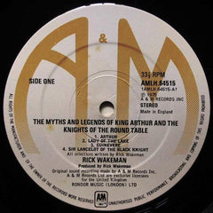 Rick Wakeman - The Myths And Legends Of King Arthur And The Knights Of The Round Table 12" A&M Records AMLH 64515