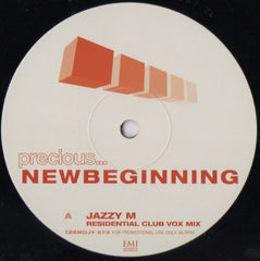 Precious - New Beginning (Jazzy M Mixes) 12" 12EMDJY573 EMI