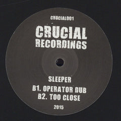 Sleeper - Check It 12" CRUCIAL001 Crucial Recordings
