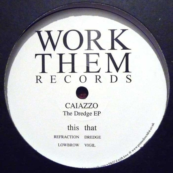 Chris Caiazzo – The Dredge 12" Work Them Records – WORKTHEM020