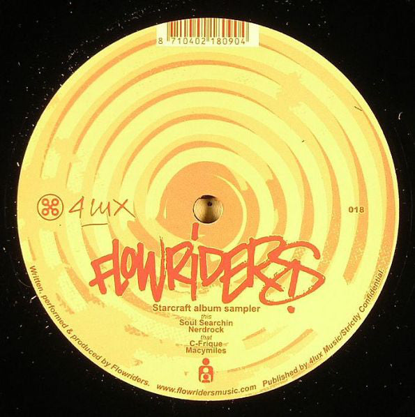 Flowriders – Starcraft Album Sampler  4 Lux – FLR018