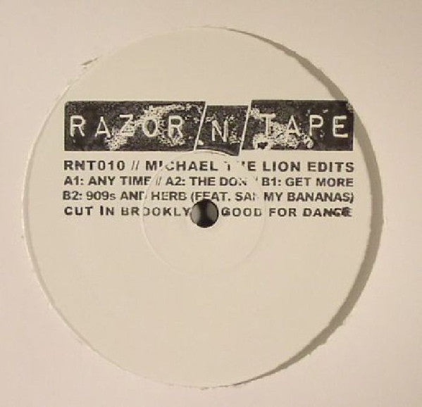 Michael The Lion - Michael The Lion Edits - RNT010 Razor N Tape