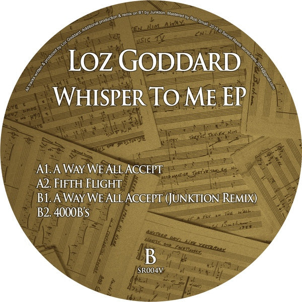 Loz Goddard – Whisper To Me EP 12" Secret Reels – SR004V
