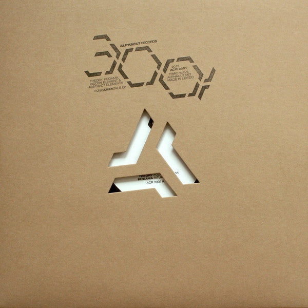 Various – Fundamentals EP 12" Alphacut Records – ACR 3001