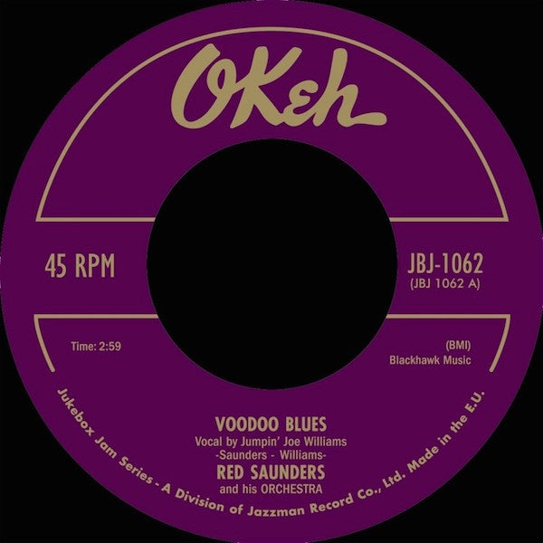 Red Saunders And His Orchestra / The Royals – Voodoo Blues / Gas Happy Mama 7": Jukebox Jam Series – JBJ-1062