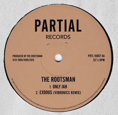 The Rootsman – Fittest Of The Fittest / Only Jah - Partial Records – PRTL10007