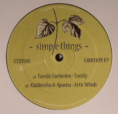 Various – Fruition EP SIMPLE THINGS – STRV001