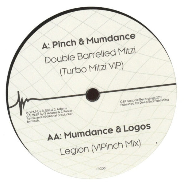 Pinch, Mumdance, Logos - Double Barrelled Mitzi / Legion 12" TEC087 Tectonic