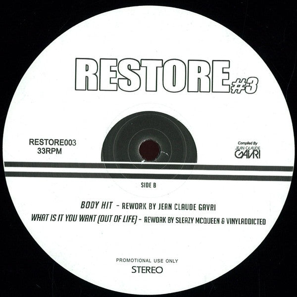 Various – Restore 3 - Restore – RESTORE003